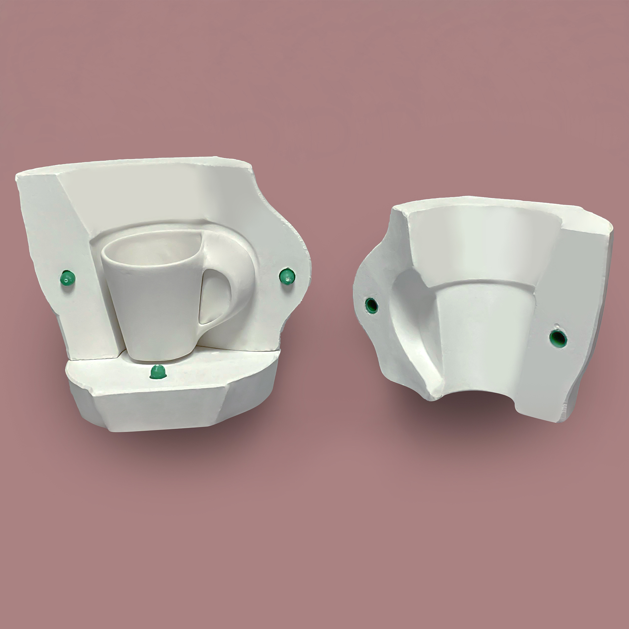 8 cm Elit Kupa Alçı Kalıbı – Elit Fincan – Sanatsal Seri - Görsel 5