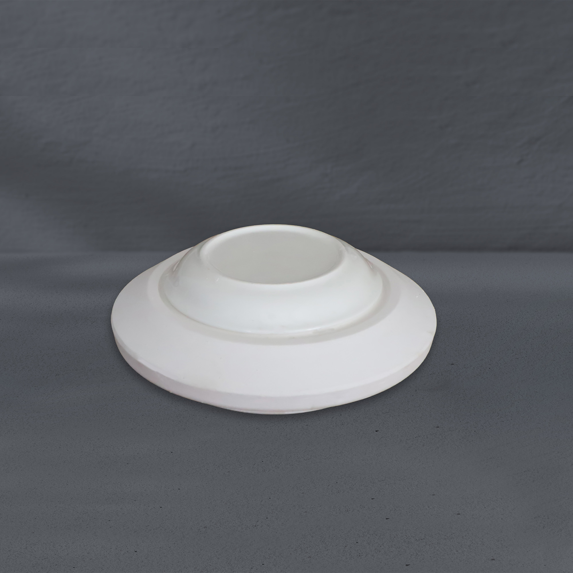 13 cm Sera Kahve Tabağı alçı kalıbı – Sera Kupa Tabağı – Sanatsal Seri - Görsel 6